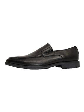 New! Bruno Magli RAGING Loafer Leather Slip-on Black Size 11 M DD466A